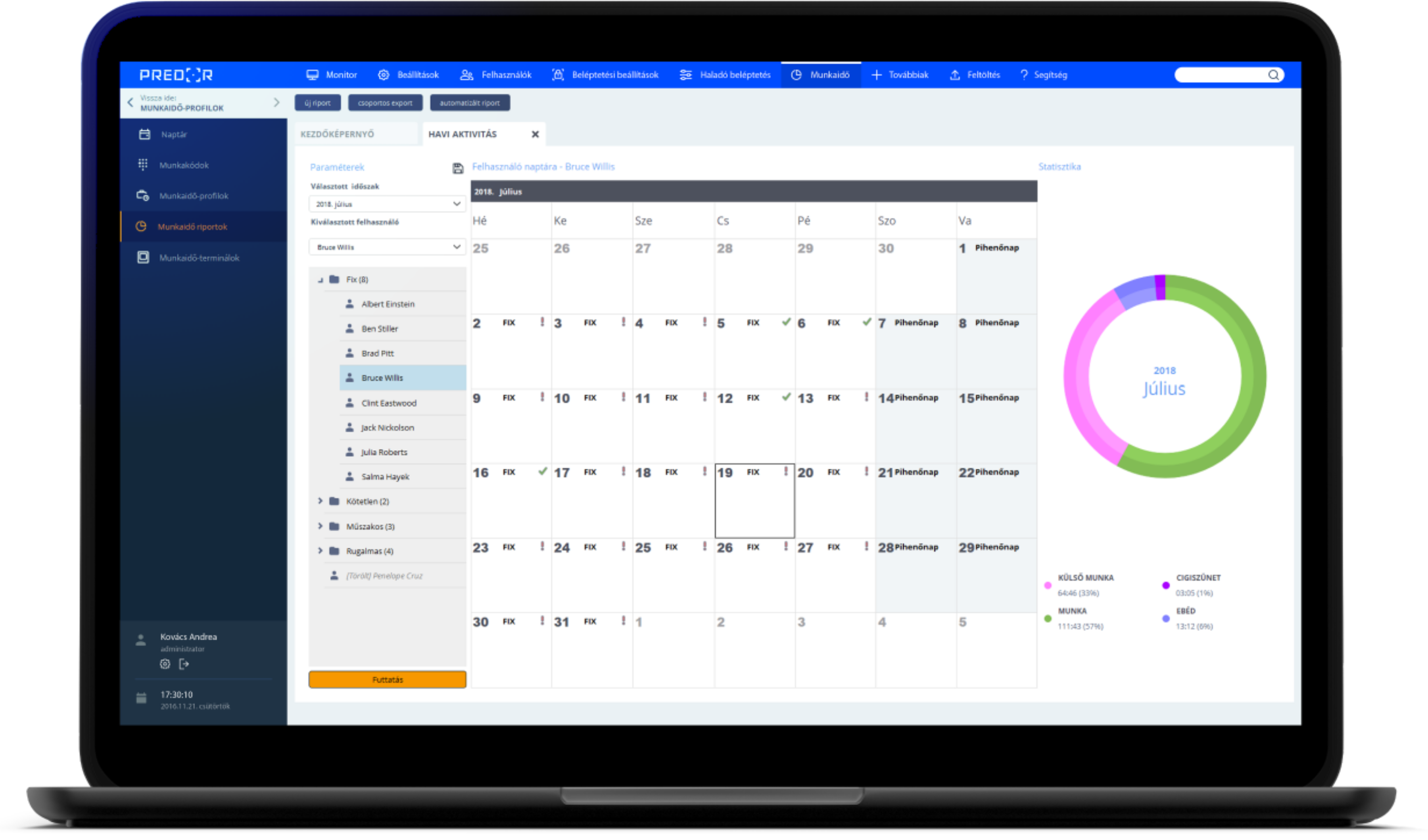Time tracking system