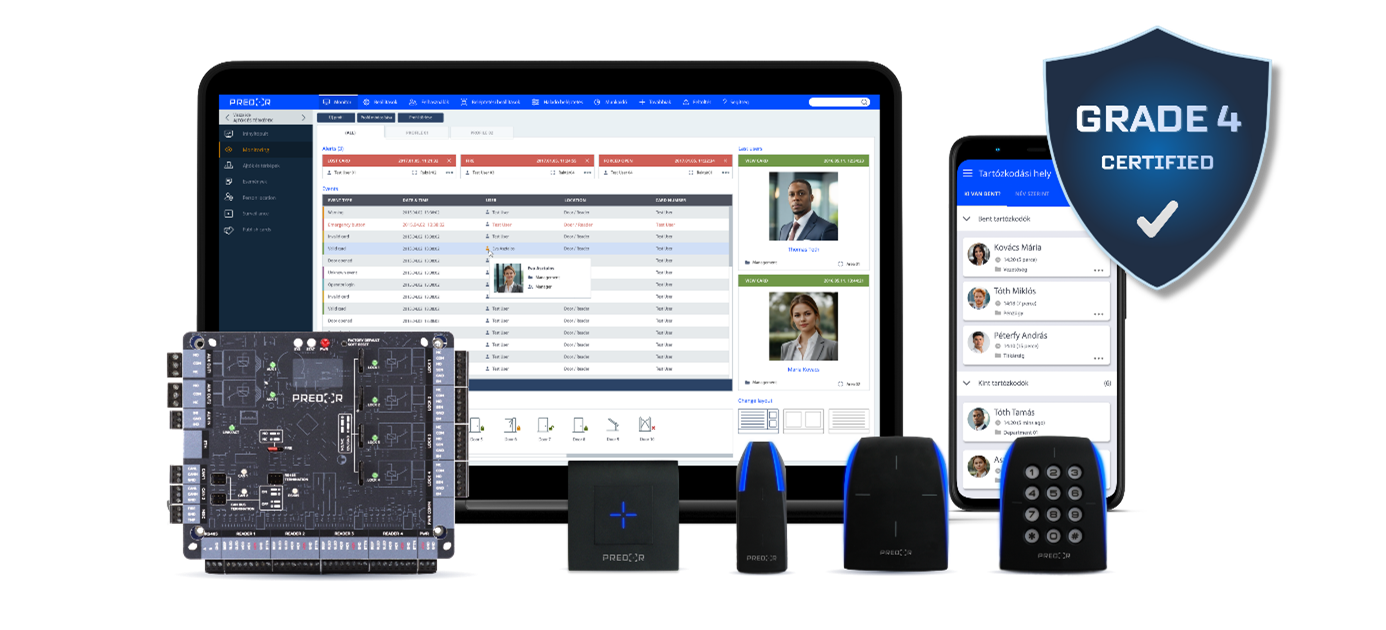 The Predor system has received the Grade 4 certification